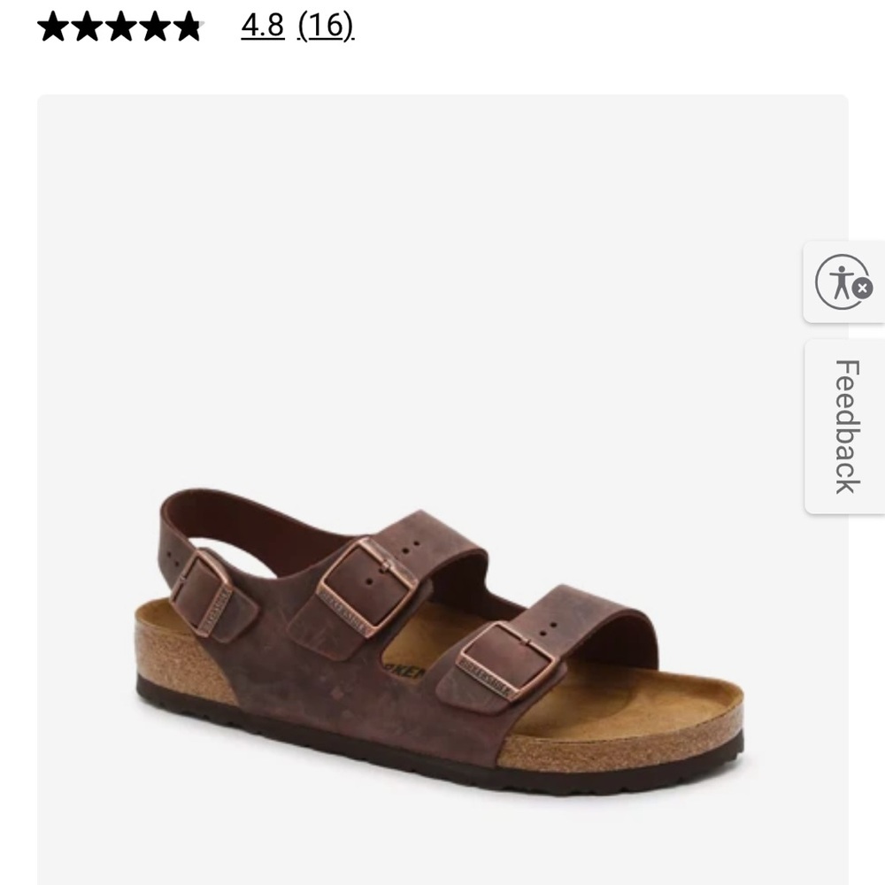 BIRKENSTOCK MILANO SANDAL- MEN’S